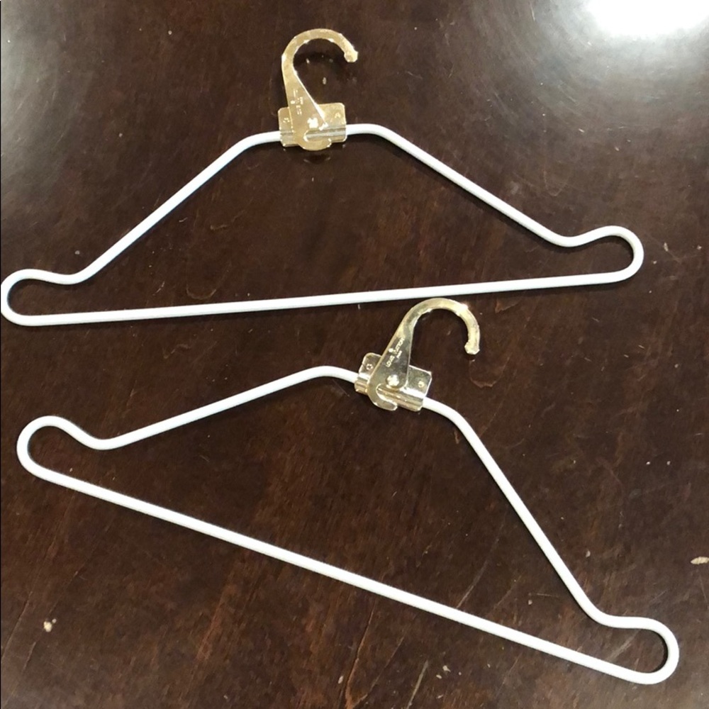 2 Authentic Louis Vuitton folding clothes hangers